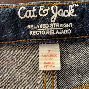 Boys jeans. Dark wash.